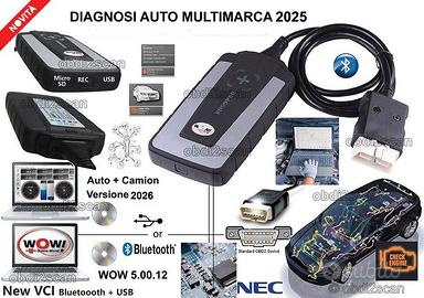 Diagnosi Auto Professionale Multimarca DELPHI WOW