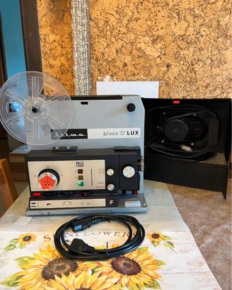 PROIETTORE SILMA BIVOX D'LUX 8+SUPER 8 SONORO FUNZ