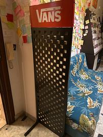 Espositore espositori skate vans negozio abbigliam