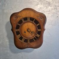 orologio da parete  antico in legno Hemler 