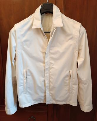 Giacca da uomo in tessuto tecnico beige - Prada