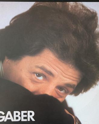 " GABER " 1984 VINILE Carosello CLN  25106
