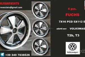Cerchi fuchs 7x 16 5x112 et23 style RSR VW