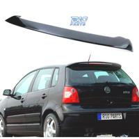 SPOILER VOLKSWAGEN VW POLO MK4 01-09 ABS NERO LUCI