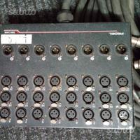 Ciabatta audio proel 24in 8 out metri 30