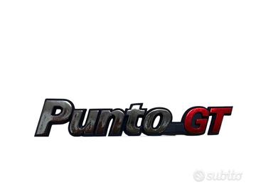 scritta posteriore fiat punto gt