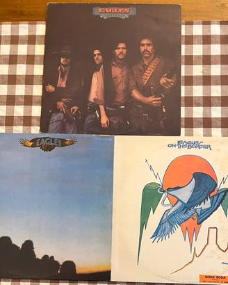 Tre LP degli Eagles tra i più belli