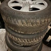 Cerchi lega Audi 17 con gomme termiche