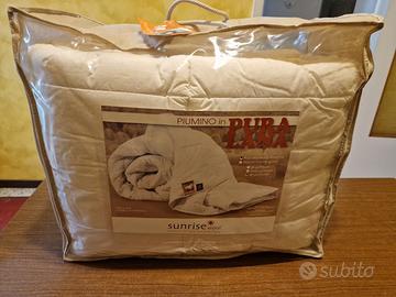 Piumone matrimoniale invernale 100% lana