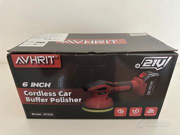 Lucidatrice Auto Senza Fili, 2x21V da 4000 mAh (Fi