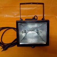 Faretto alogeno da 500w con lampada