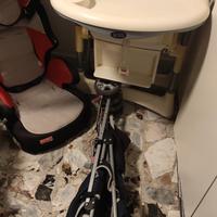 trio sediolone pappa + seggiolino auto+passeggino