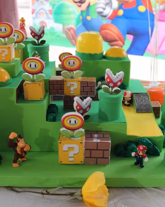 Set festa tema Super Mario 