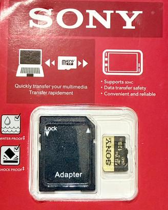 2 Micro SD Sony 128 GB