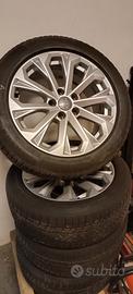 4 Cerchi + Gomme Continental 