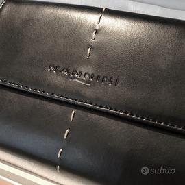 Porta-agenda in pelle Nannini, NUOVO!