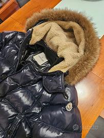 Giubbotto Moncler bomber lucido usato 500 euro tra