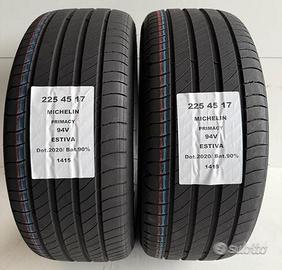 2 gomme 225 45 17 michelin a1415