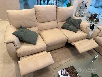 Divani in pelle meccanismo  Relax. Divani&Divani