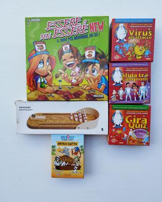 stock giochi da tavolo 6 pz