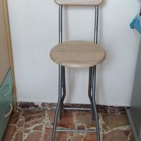 2 Sgabelli pieghevoli