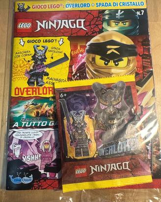 Rivista LEGO NINJAGO 2025 N. 7 Minifigure Overlord