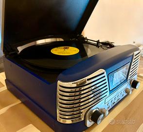 Stereo Vintage Multifunzione – Giradischi Vinil