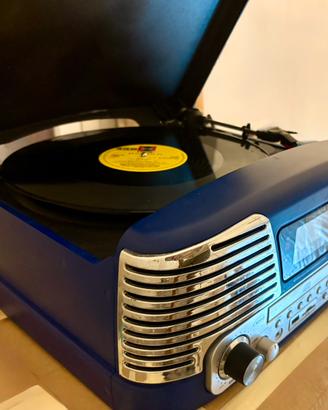 Stereo Vintage Multifunzione – Giradischi Vinil