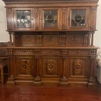 Credenza in noce massello