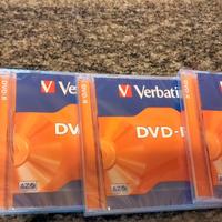 4 DVD R VERBATIN 4.7 GB