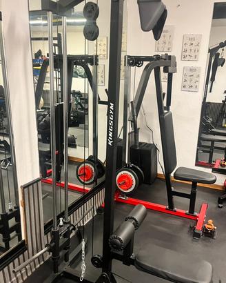Lat machine pulley