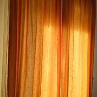 Tenda da camera con bastone in ferro battuto