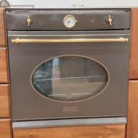 Forno ad incasso Smeg antracite