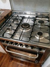 Cucina a Gas LOFRA 90cm - 5 Fuochi + Forno Multifu