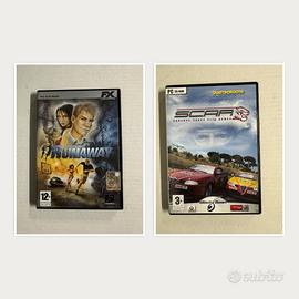 Lotto giochi PC Runaway e SCAR Alfa Romeo