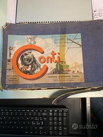 Trenino elettrico anni 60 CONTI in metallo