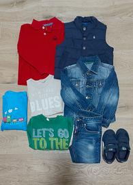 Lotto abbigliamento bambino 2 anni