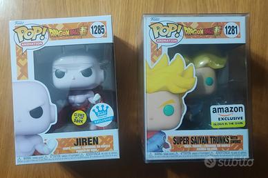 Funko PoP!, Trunks with Sword Glow Amazon e Jiren