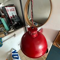 Lampadario rosso Maison du Monde