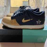 Nike Dunk Low Swoosh Gold X Supreme