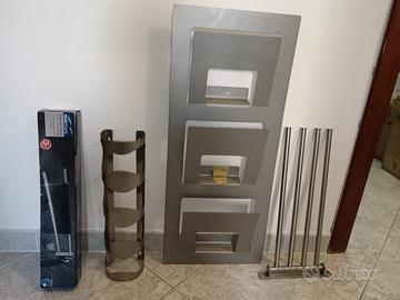 portariviste+portabottiglie+portasciugamani a 4 