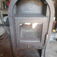 Stufa a Legna  in acciaio 
