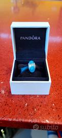 Charm Originale Pandora vetro azzurro con stelle