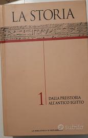 la Storia (dalla preistoria all'antico Egitto) 