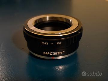 Adattatore M42 a FUJI