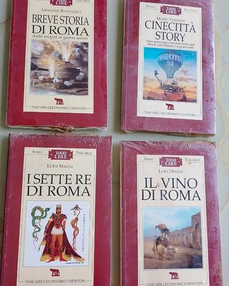 4 Newton NUOVI sigillati Roma tascabile 1000 lire