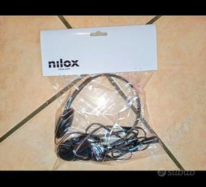 cuffie Nilox nuove con microfono 