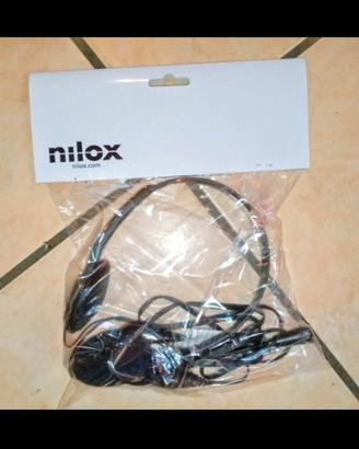cuffie Nilox nuove con microfono 