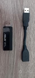 ASUS USB-N13 chiavina WiFi 802.11b/g/n