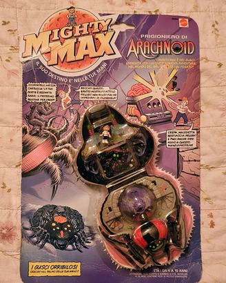 Mighty Max Sigillato Prigioniero di Arachnoid '90